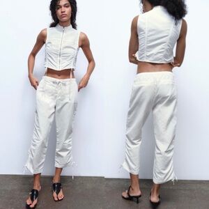 💫 Zara Ruched Pants - NEW 💫